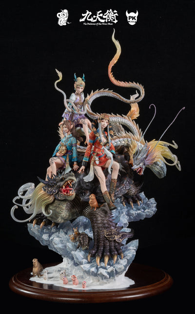 The Balance of the Nine Skies - The Beast of the North Dragon Turtle Statue