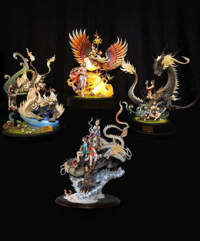 The Balance of the Nine Skies - The Beast of the North Dragon Turtle Statue