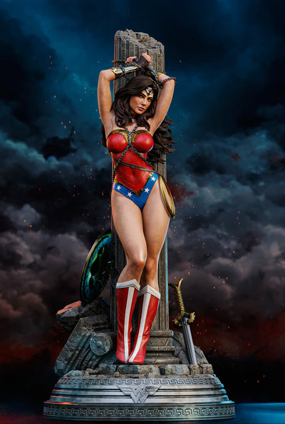 Wonder Woman 1/4 Scale Statue - 2 Torso Version - CBS Labs