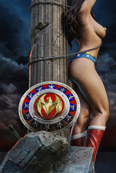 Wonder Woman 1/4 Scale Statue - 2 Torso Version - CBS Labs