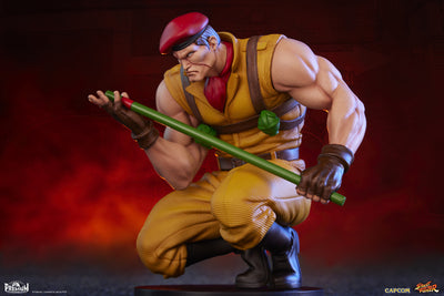 M. Bison and Rolento 1/10 Scale Statue Set