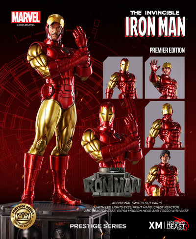 Iron Man Classic (Premier Version) Prestige Series 1/3 Scale Statue