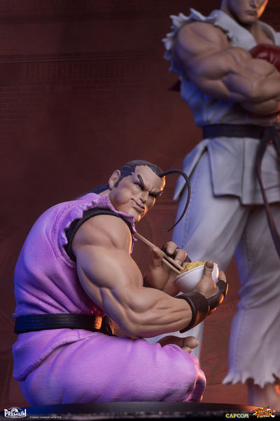 Ryu and Dan 1/10 Scale Statue Set