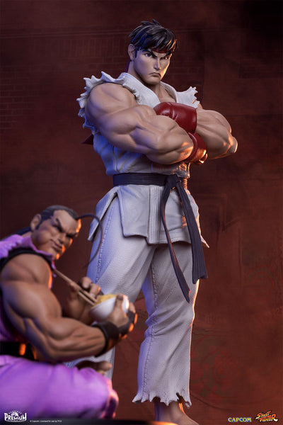 Ryu and Dan 1/10 Scale Statue Set