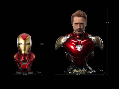 Iron Man (Robert Downey Jr.) 1:1 Life-Size Bust