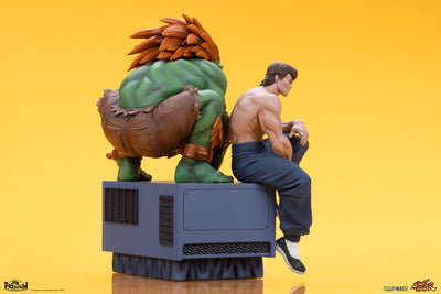 Blanka and Fei Long 1/10 Scale Statue