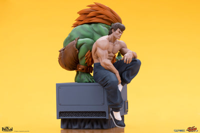 Blanka and Fei Long 1/10 Scale Statue