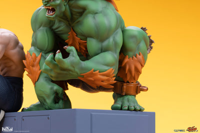 Blanka and Fei Long 1/10 Scale Statue