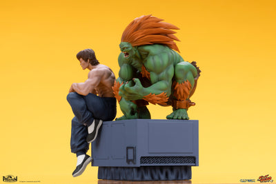 Blanka and Fei Long 1/10 Scale Statue