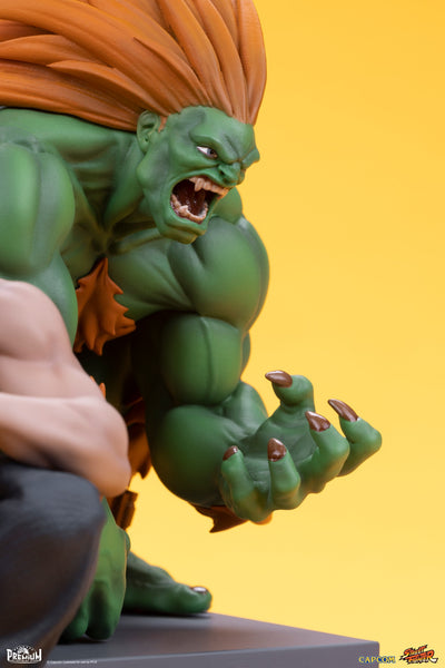 Blanka and Fei Long 1/10 Scale Statue