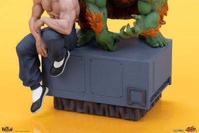 Blanka and Fei Long 1/10 Scale Statue