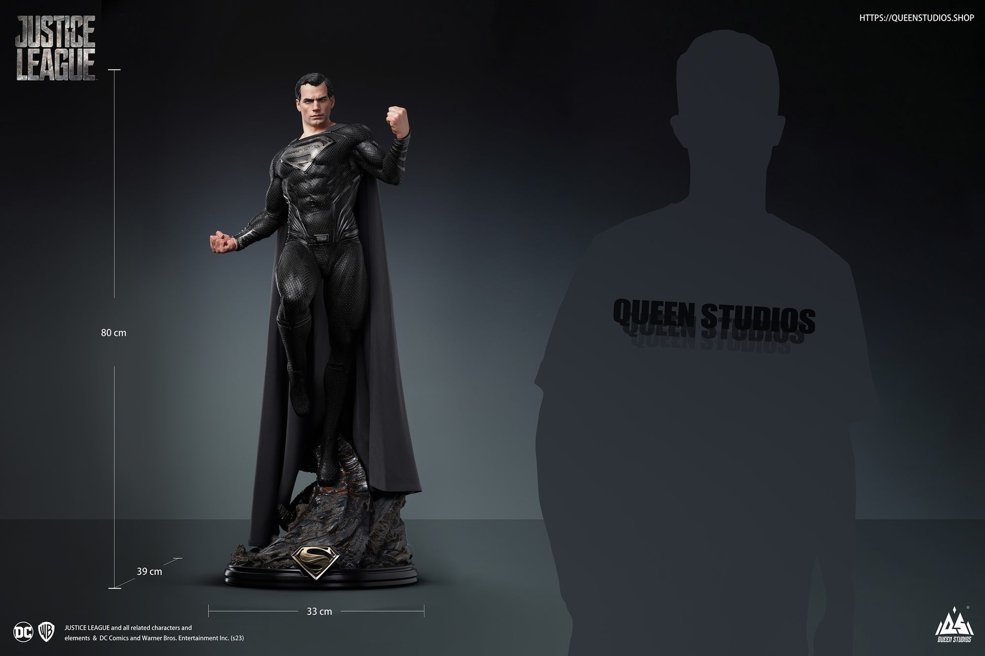 Jnd Studios Superman Black Version 1/3 Jnd Studios Superman Black Version 1/3