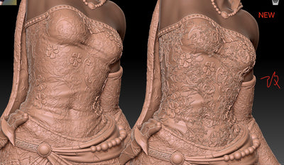 FF6 - Terra (Blonde Hair) Statue