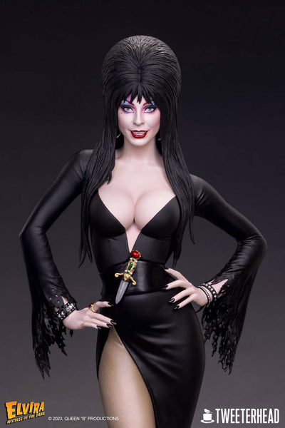 Elvira Mistress of the Dark (Exclusive) 1/4 Scale Maquette Statue