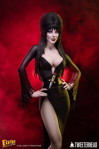Elvira Mistress of the Dark (Exclusive) 1/4 Scale Maquette Statue