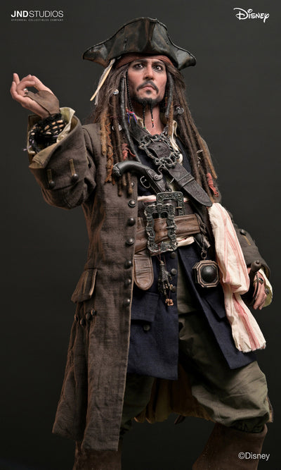 Pirates of the Caribbean - Jack Sparrow & Davy Jones 1/3 Scale Statue Set