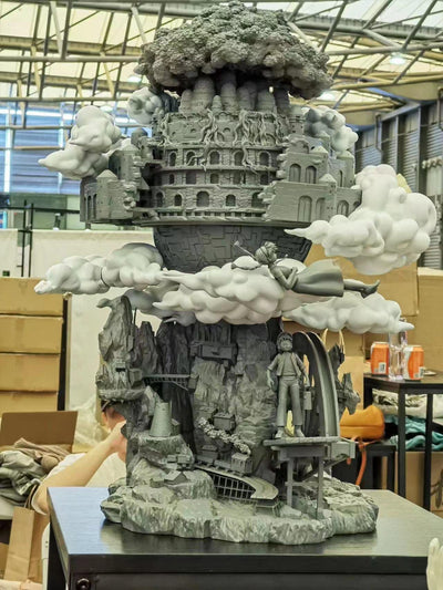 Laputa Castle in the Sky Diorama