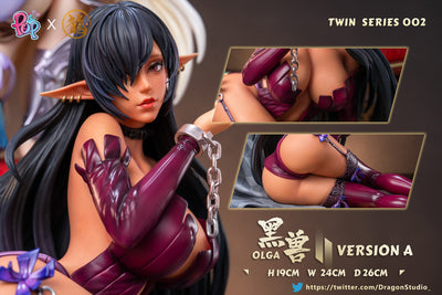 Olga Discordia & Celestine Lucross (Version A EX) 1/4 Scale Statue Set