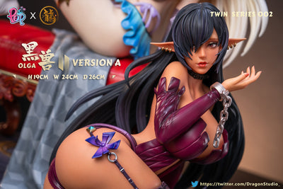 Olga Discordia & Celestine Lucross (Version A EX) 1/4 Scale Statue Set