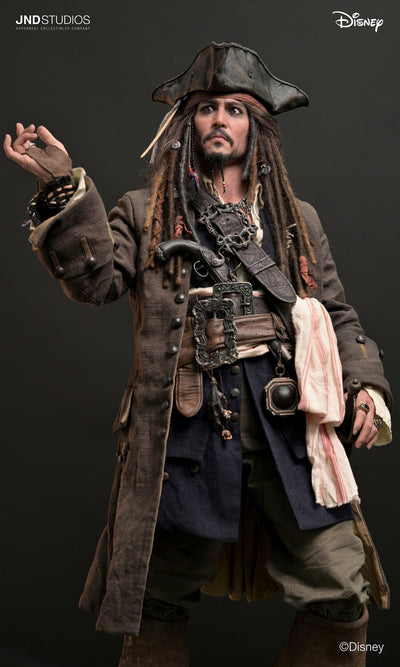 Pirates of the Caribbean - Jack Sparrow & Davy Jones 1/3 Scale Statue Set