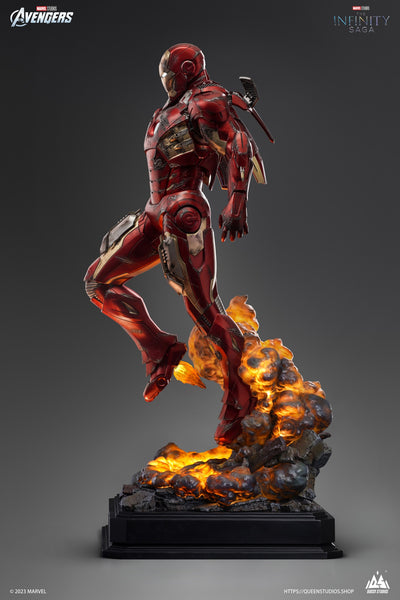 Iron Man Mark 7 (Battle Damaged) 1/3 Scale Statue