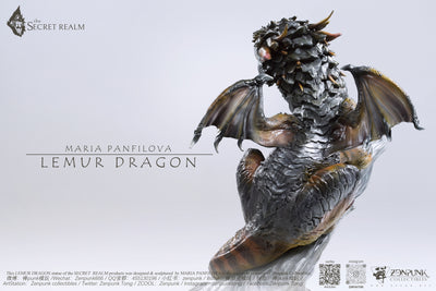 The Secret Realm Series - Lemur Dragon Statue by Maria Panfilova