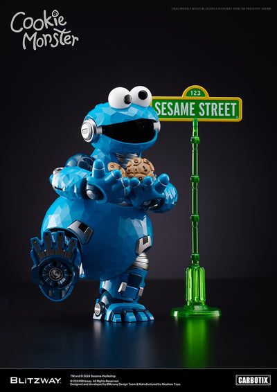 Sesame Street - Cookie Monster CARBOTIX Figure