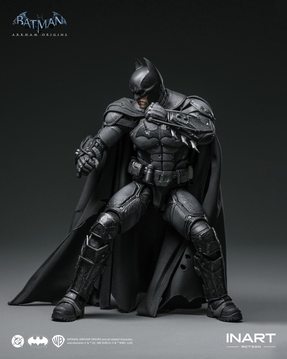 INART バットマン Deluxe Edition INART 「ダークナイト ライジング」 1/12 バットマン デラックス