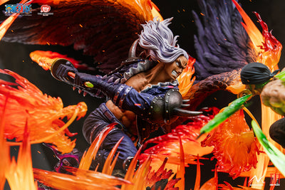 One Piece - Zoro vs. King (Illuminated) Statue