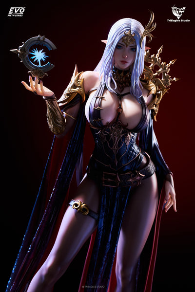 EVO Myth Series - Astral Dark Elf Ayla (Luminous Skin Version) 1/4 Scale Statue