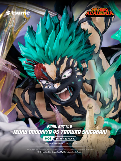 My Hero Academia - Izuku Midoriya vs. Tomura Shigaraki HQS Dioramax 1/6 Scale Statue