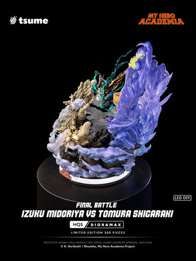 My Hero Academia - Izuku Midoriya vs. Tomura Shigaraki HQS Dioramax 1/6 Scale Statue