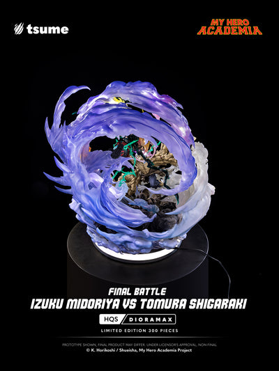 My Hero Academia - Izuku Midoriya vs. Tomura Shigaraki HQS Dioramax 1/6 Scale Statue