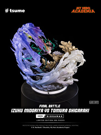 My Hero Academia - Izuku Midoriya vs. Tomura Shigaraki HQS Dioramax 1/6 Scale Statue