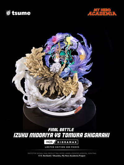 My Hero Academia - Izuku Midoriya vs. Tomura Shigaraki HQS Dioramax 1/6 Scale Statue