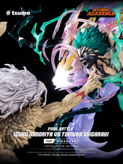 My Hero Academia - Izuku Midoriya vs. Tomura Shigaraki HQS Dioramax 1/6 Scale Statue