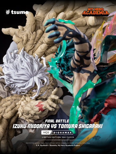 My Hero Academia - Izuku Midoriya vs. Tomura Shigaraki HQS Dioramax 1/6 Scale Statue