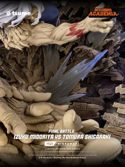 My Hero Academia - Izuku Midoriya vs. Tomura Shigaraki HQS Dioramax 1/6 Scale Statue