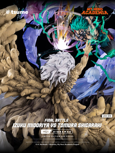 My Hero Academia - Izuku Midoriya vs. Tomura Shigaraki HQS Dioramax 1/6 Scale Statue