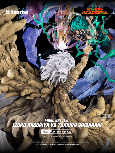 My Hero Academia - Izuku Midoriya vs. Tomura Shigaraki HQS Dioramax 1/6 Scale Statue