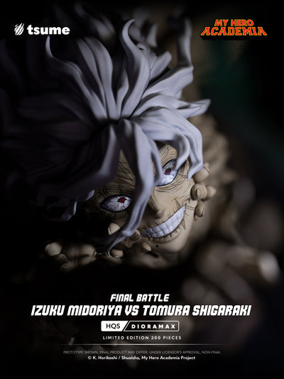 My Hero Academia - Izuku Midoriya vs. Tomura Shigaraki HQS Dioramax 1/6 Scale Statue