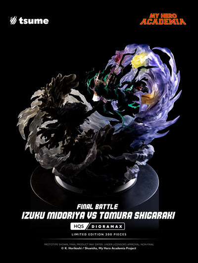 My Hero Academia - Izuku Midoriya vs. Tomura Shigaraki HQS Dioramax 1/6 Scale Statue