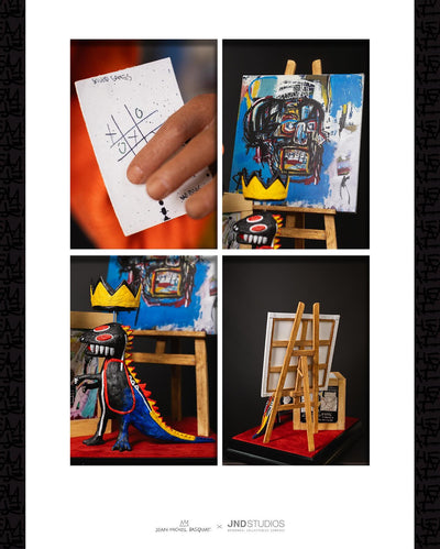 Jean-Michel Basquiat 1/3 Scale Statue