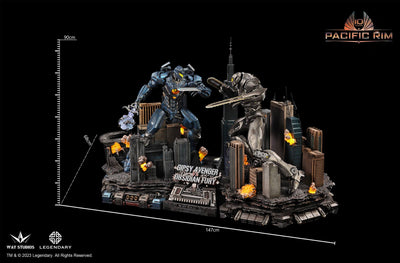 Pacific Rim - Gipsy Avenger vs. Obsidian Fury (Suite Version) Statue