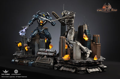 Pacific Rim - Gipsy Avenger vs. Obsidian Fury (Suite Version) Statue