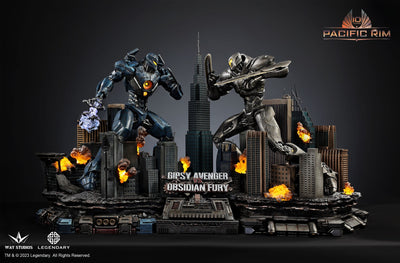 Pacific Rim - Gipsy Avenger vs. Obsidian Fury (Suite Version) Statue