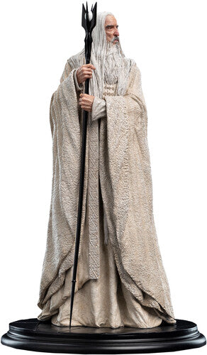 Saruman the White Wizard and the Fire of Orthanc Limited Edition Statue