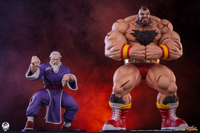 Zangief and Gen 1/10 Scale Statue Set