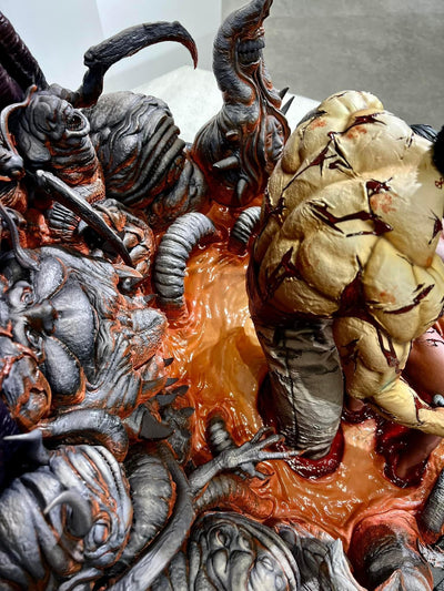 Berserk - Guts & Casca (Bonus) 1/4 Scale Statue