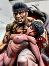 Berserk - Guts & Casca (Bonus) 1/4 Scale Statue